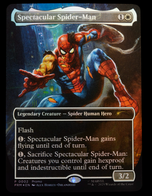 Marvel Legends Series Magic: The Gathering Battle-Damaged Spider-Man