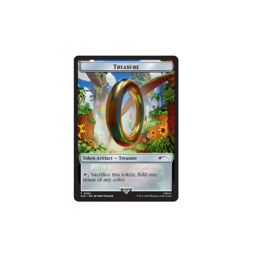 Magic: The Gathering Secret Lair X Sonic – Chasing Adventure Foil