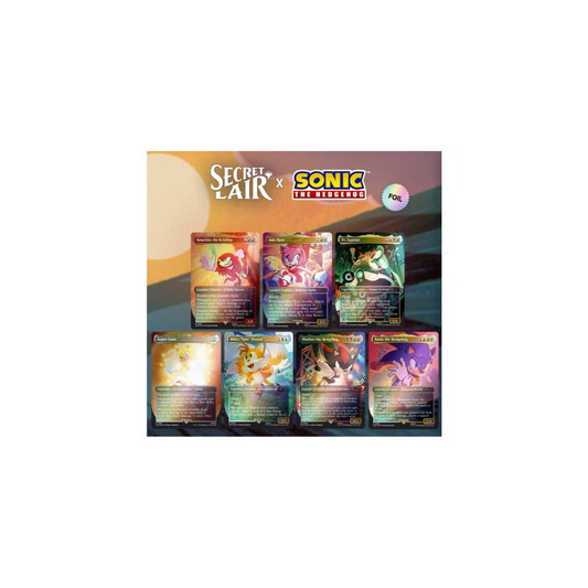 MTG Secret Lair x Sonic: Friends & Foes — Foil Edition