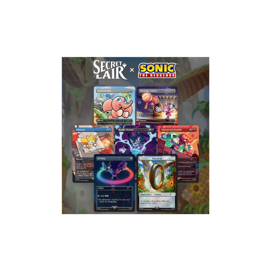 Magic: The Gathering Secret Lair X Sonic – Chasing Adventure Foil