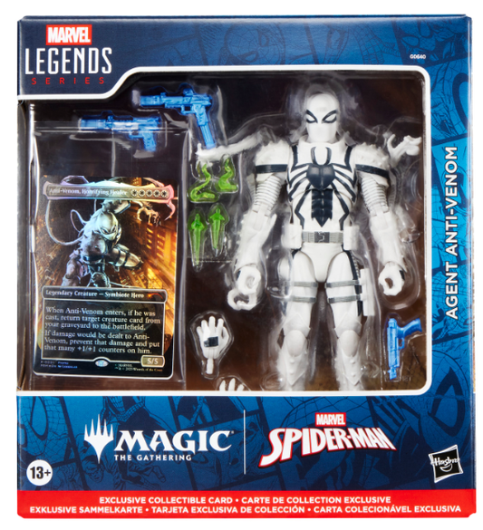 Marvel Legends Series Magic: The Gathering Agent Anti-Venom