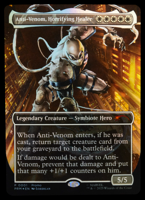 Marvel Legends Series Magic: The Gathering Agent Anti-Venom