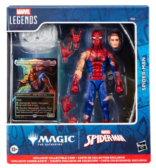 Marvel Legends Series Magic: The Gathering Battle-Damaged Spider-Man