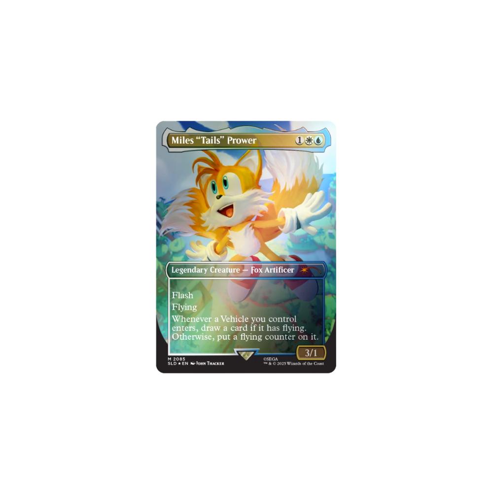 MTG Secret Lair x Sonic: Friends & Foes — Foil Edition