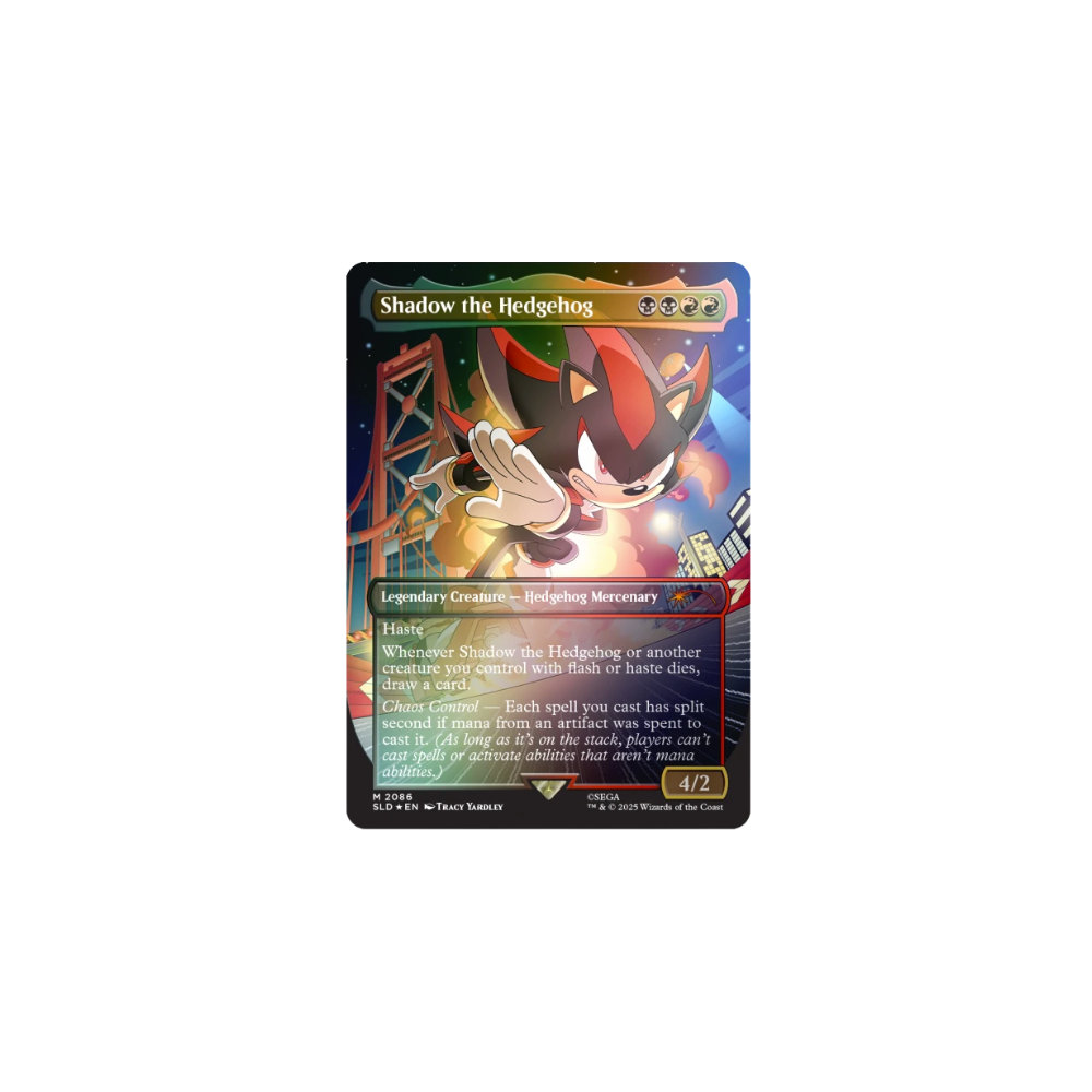 MTG Secret Lair x Sonic: Friends & Foes — Foil Edition