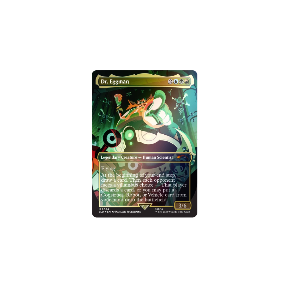 MTG Secret Lair x Sonic: Friends & Foes — Foil Edition