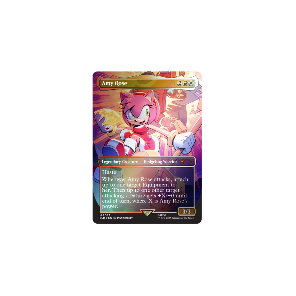 MTG Secret Lair x Sonic: Friends & Foes — Foil Edition