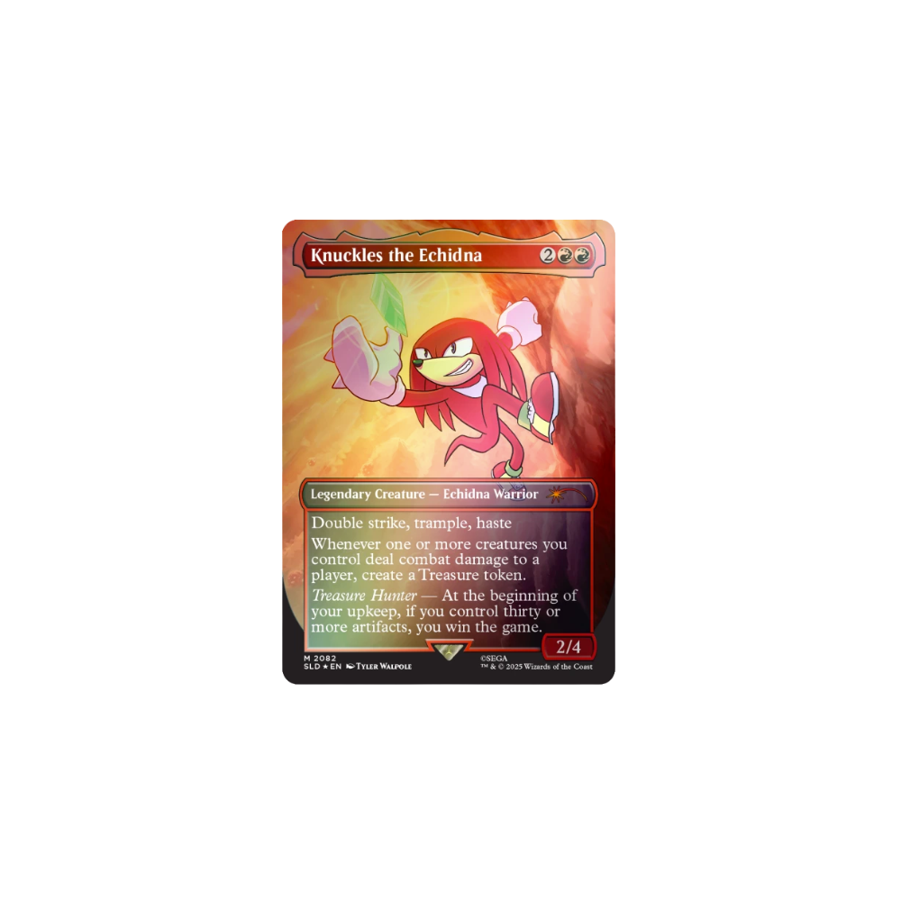 MTG Secret Lair x Sonic: Friends & Foes — Foil Edition