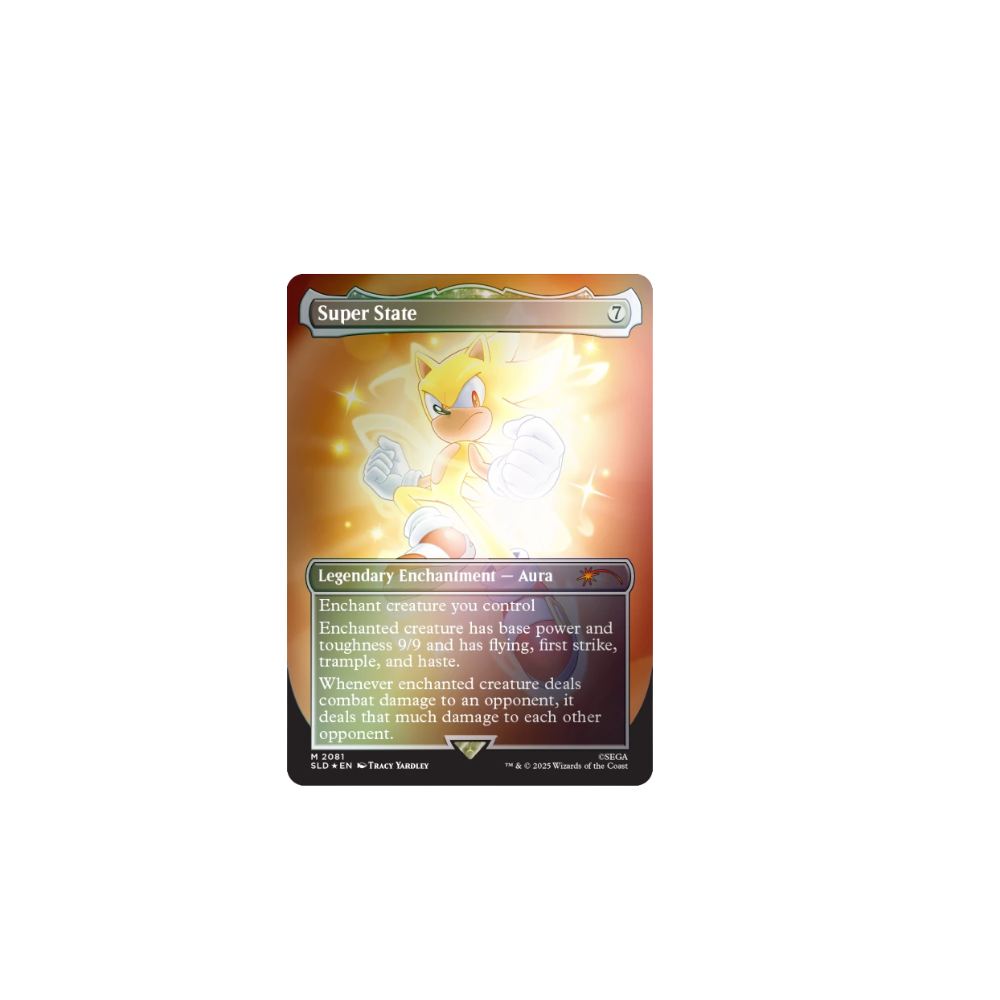 MTG Secret Lair x Sonic: Friends & Foes — Foil Edition