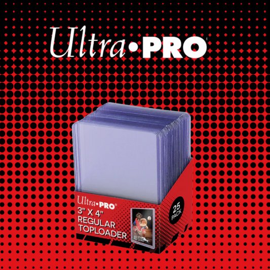 Ultra Pro 3x4 Toploader 25 Count – Ultimate Card Protection