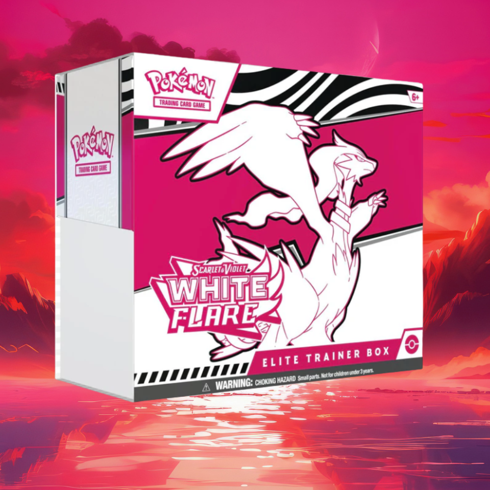 White Flare Elite Trainer Box